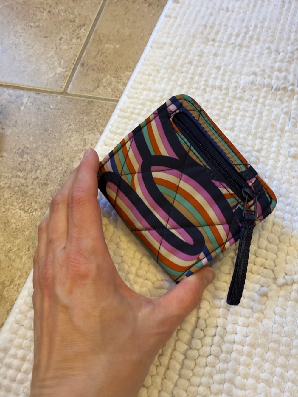 Vera Bradley Wallet - retro ribbons